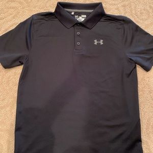 Boys youth large Under Armour Haet Gear Polo.